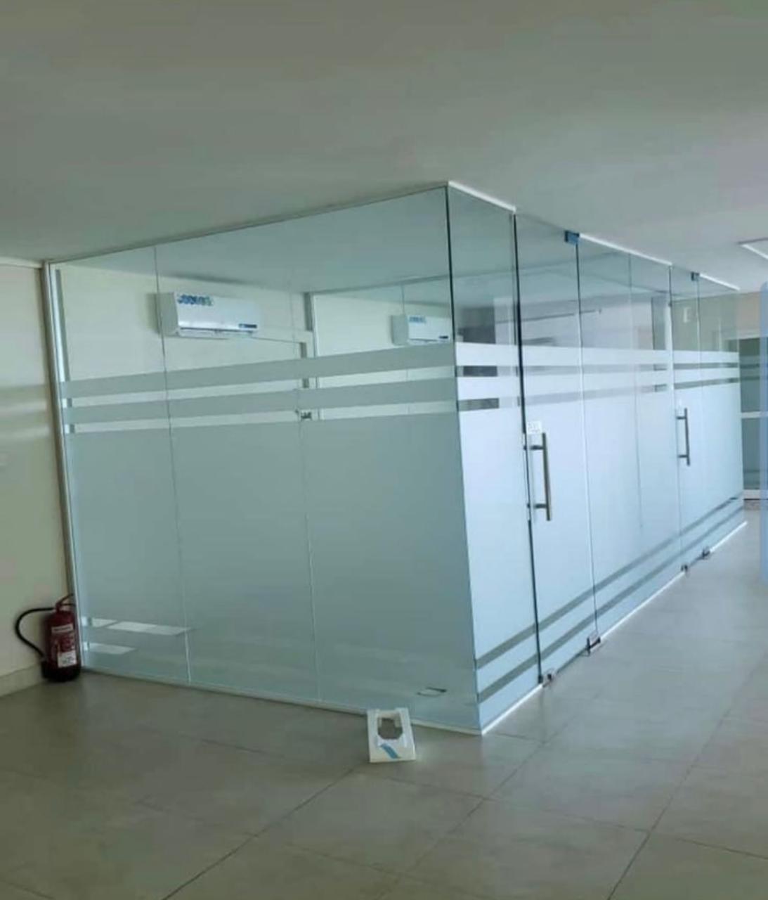 LED backlit mirror above floating vanity in Hyderabad villa